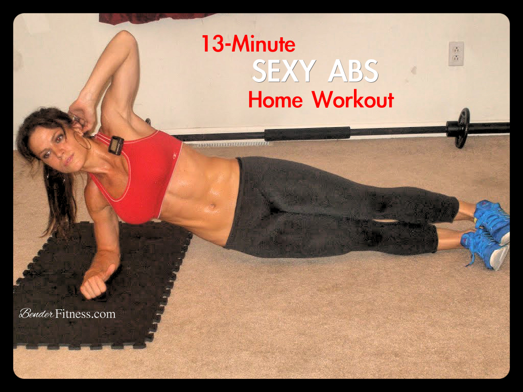 Plank Your Way To Sexy Abs Minute Home Workout Bender Fitness