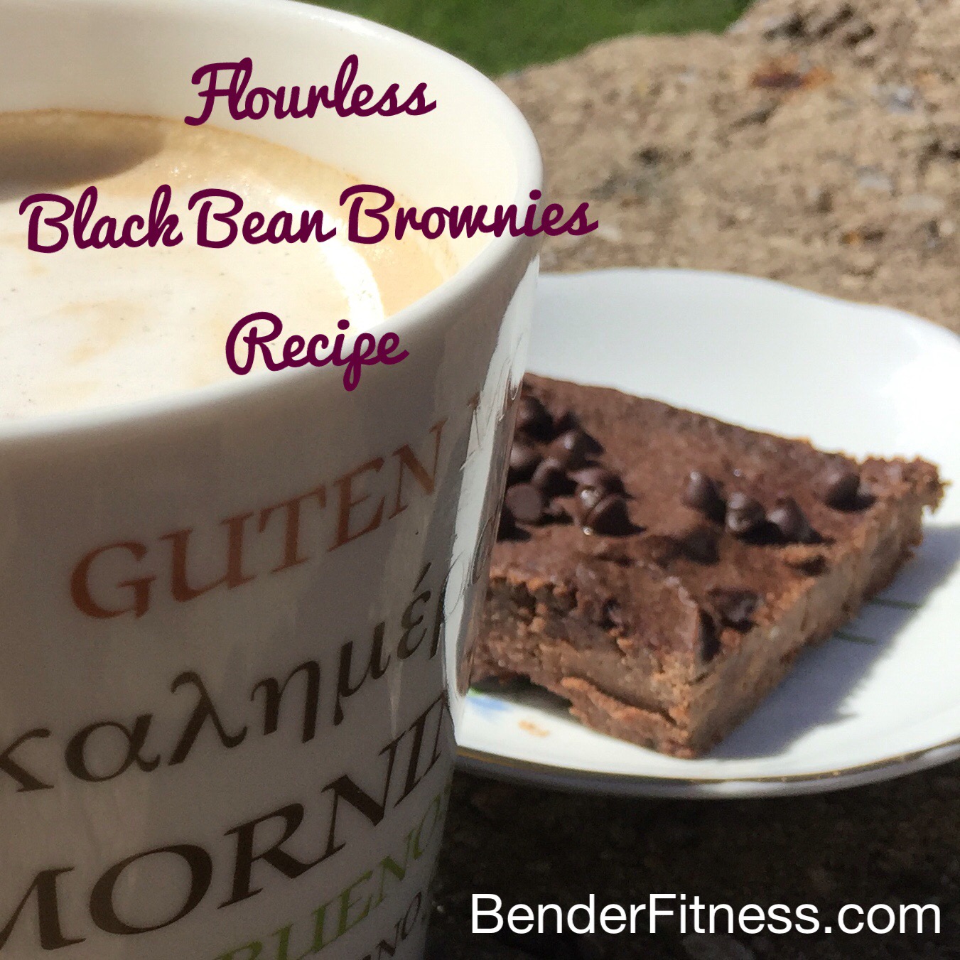 Delicious Flourless Black Bean Brownies | Bender Fitness